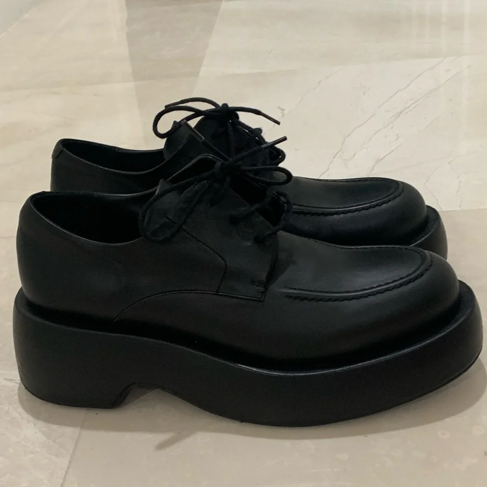 Paloma Barcelo Andrea Platform Derby Shoes Size 41